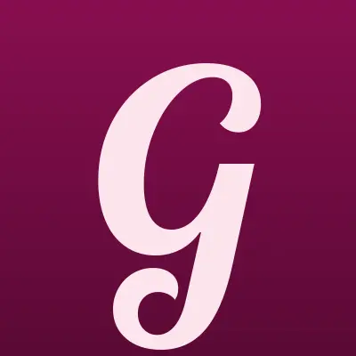 Glamour, салон красоты, лого-визитка